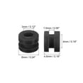 thumbnail image 2 of Unique Bargains 12Pack RC Anti Vibration Rubber Balls for F4 F7 Flight Controller M3x4.6mm Black, 2 of 6
