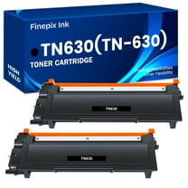 Finepix Ink TN630 TN660 Toner Cartridge Compatible for Brother TN-630 TN-660 DCP-L2540DW MFC-L2700DW HL-L2380DW HL-L2300D MFC-L2740DW Laser Printer Ink (Black, 2-Pack)
