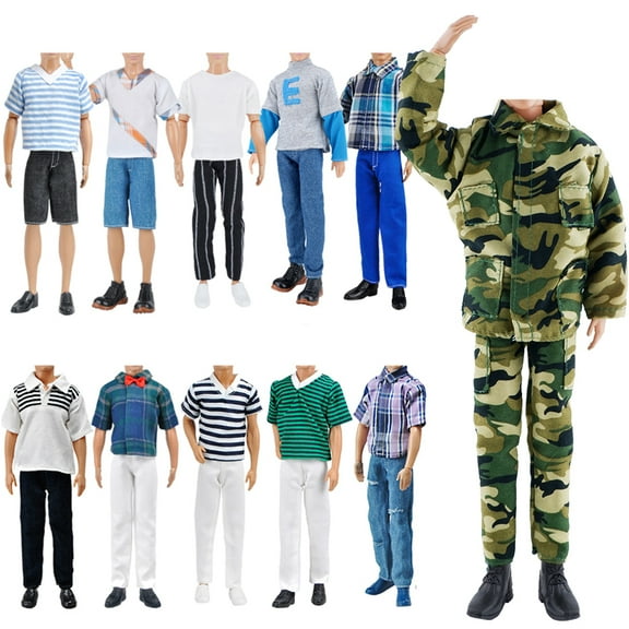 E-TING Fantastic Pack Fashion Casual Wear Clothes Outfit Doll Clothing