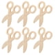 thumbnail image 1 of 6 tijeras de madera para niños pequeños, coordinación ojo-mano, juego de simulación, peluquería, accesorios cognitivos para educación temprana, preescolares, 1 of 8
