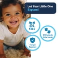 thumbnail image 6 of Baby Proof Me Large Edge and Corner Protectors for Furniture, Corner Guards for Baby Proofing, Oak, 12 Pack, 6 of 8