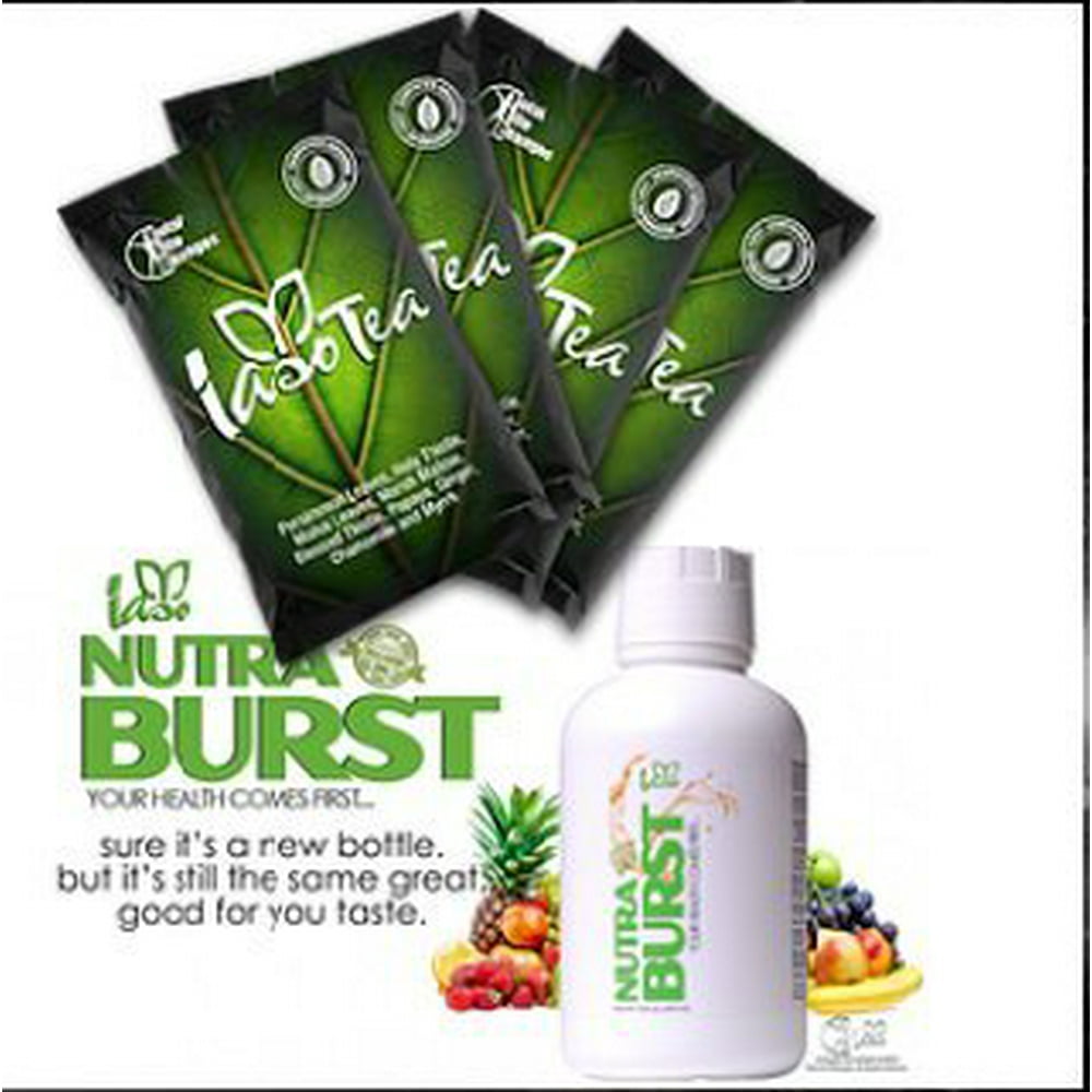TLC Iaso Tea Nutraburst & 4 Packs of Tea - Walmart.com - Walmart.com