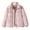 Pink, variant on Winter Fall !Homenesgenics Womens Tops under $5 Women's Loose Casual Thickened Warm Short Cotton Jacket Long Sleeved Cotton Jacket White XXL