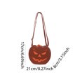 thumbnail image 2 of Yucurem Halloween Pumpkin Purse for Women, PU Leather Crossbody Handbag for Christmas Halloween Thanksgiving Holiday Party Gift (Red), 2 of 9