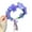 Purple, variant on Women Flower Hairband Lace Up Adjustable Anti-slip Princess Style Fairy Girls Flower Children Wreath Photo Prop Bridal Wedding Headband Flower Crown Hair Accessories