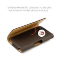 thumbnail image 5 of Premium Belt Clip Holster Phone Cover for Men, Strong Durable Magnetic Closure Belt Loop Carrying Case for 6.1 inch Phones, 5 of 6