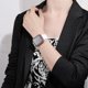 thumbnail image 5 of Estuche Compatible Apple Watch LANNMXG 42 mm Protector de pantalla templado HD paquete de 4 negro/trans, 5 of 5