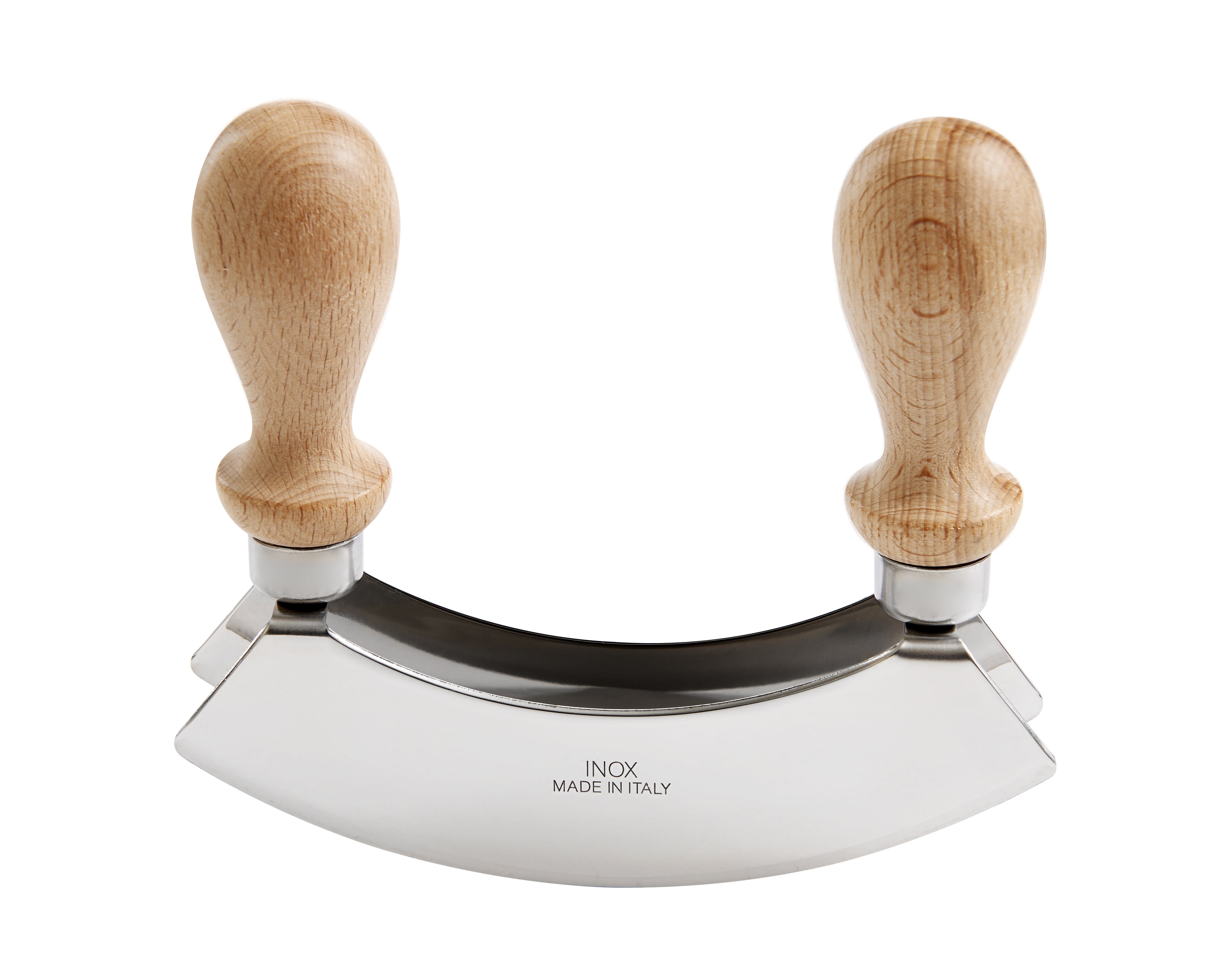Fantes Double Mezzaluna Vegetable Chopper Rocking Knife, 5.5Inch