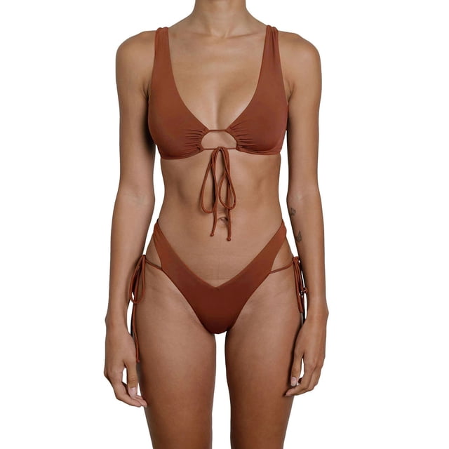 Traje de baño de dos piezas, paquete de 2 bikinis para mujer, paquete de traje de baño para mujer, traje de baño de primera calidad