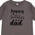 thumbnail image 4 of Inktastic Happy Birthday Dad Boys or Girls Long Sleeve Toddler T-Shirt, 4 of 5