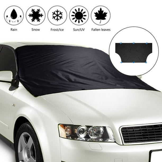 Car Cover Waterproof Windshield Snow Cover Screen Magnetic Protector Sun  Shield Pouch Truck