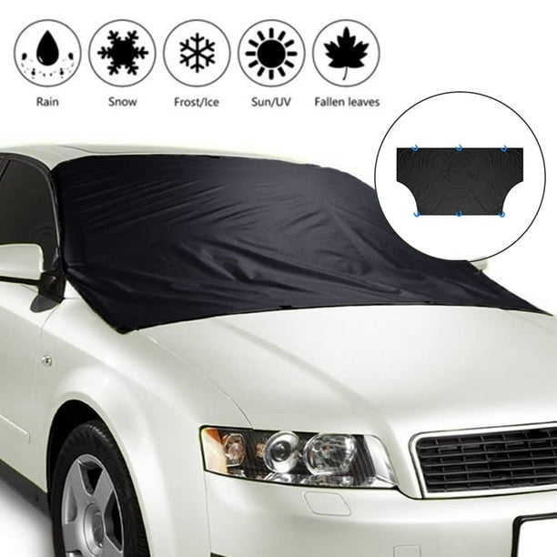 Car Windshield Snow Cover, Snow, Ice, Frost, UV Full Protection, Large and Shade Waterproof Sun