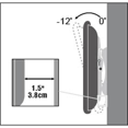 thumbnail image 3 of GlobalTone Ultra-Mince Inclinable Mur mount PLASMA Écran LCD LED 40"-65", 3 of 3