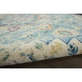 thumbnail image 6 of 8â€™ x 10â€™ Light Blue and Ivory Distressed Area Rug, 6 of 7