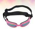 thumbnail image 3 of Milisten 1Pc Dog Sunglasses Eye Wear Protection Collapsible Pet Goggles UV Protection Goggles with Strap(Pink), 3 of 5