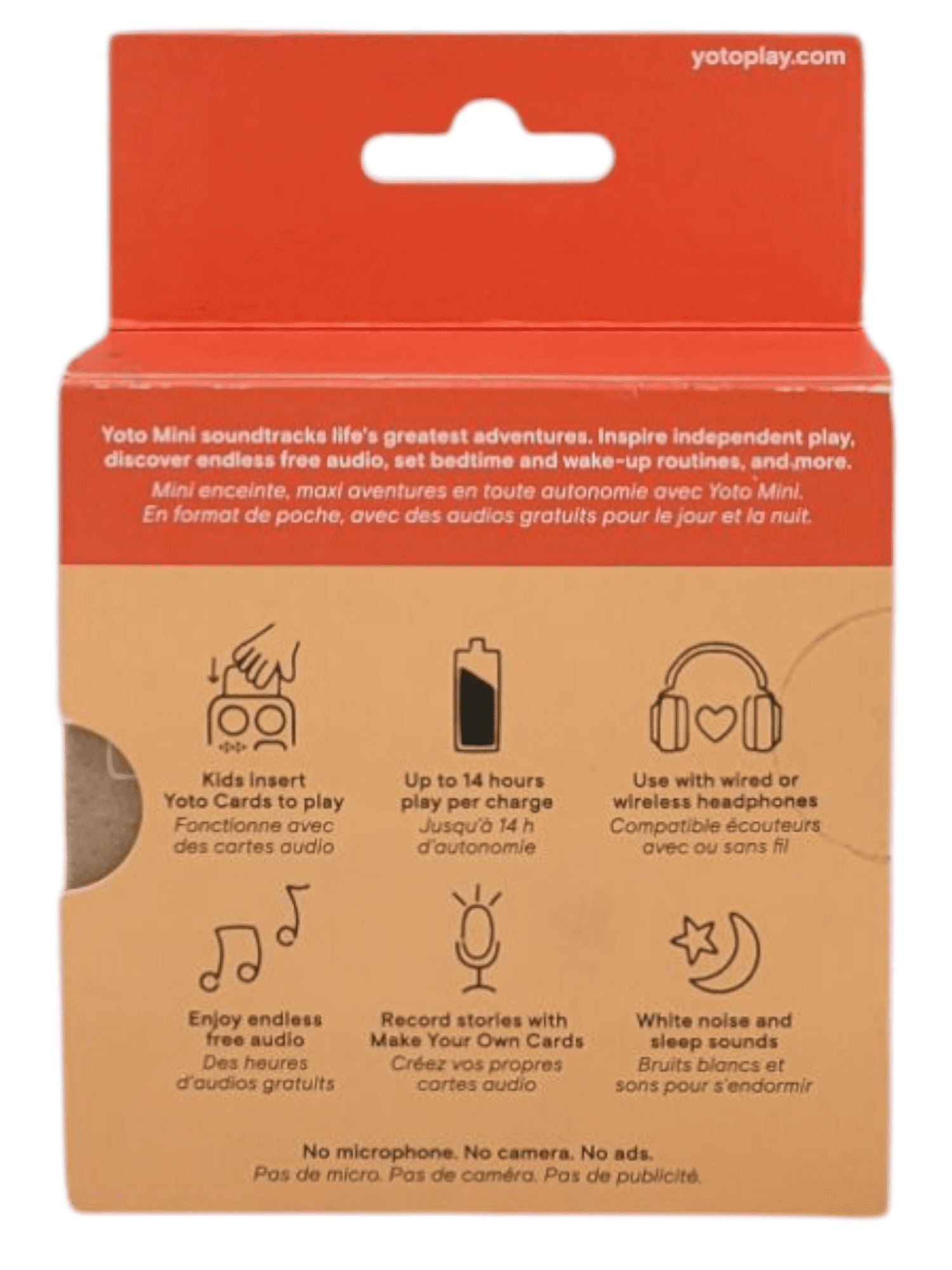 Yoto Mini 本体＆Make Your Ownカード／オーディオプレーヤー Amazon.com: Yoto Mini (2024 Edition) + Make Your Own Card