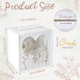 thumbnail image 2 of Wedding Card Box with Lock PVC Card Box for Wedding Reception Daisy DIY Wedding Money Envelope Card Box for Party Graduation Baby Shower Birthday Decorations, 2 of 9