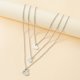 thumbnail image 5 of XWSHYW Collares Colgantes Juego de 3 Piezas de Collar con Tarjeta para Padres E Hijos, Hueco, de Acero Inoxidable, En Forma de Corazón, para El Día de La Madre., 5 of 6