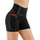 thumbnail image 1 of 2026 Women's Cycling Shorts Sports Shorts With Pockets Leggings Short High Waist Opaque Gym Shorts Push Up Hot Pants Summer For Yoga Running, 1 of 5