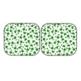 thumbnail image 7 of Haiem St Patrick's Day4 Car Windshield Sun Shade (2 Pieces) Foldable Windshield Sun Shade Car Accessories for Truck SUV Pickup-Large, 7 of 7