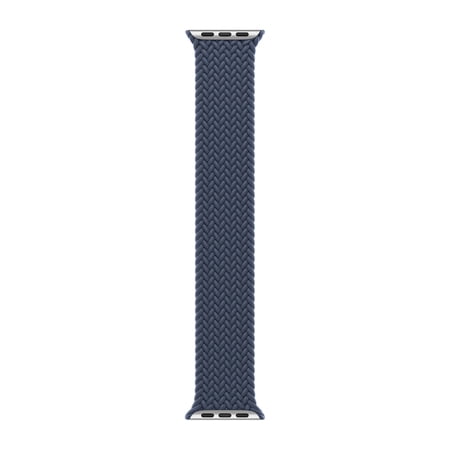 Genuine Apple Watch Braided Solo Loop Band 40mm 41mm 42mm Series 3 4 5 6 7 8 SE Size: 2 Storm Blue