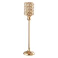 thumbnail image 2 of Portavelas de Metal de cristal de para bodas, especiales, oficinas de dormitorio, sala de , candeliere decorativo, Alto 46cm, 2 of 9