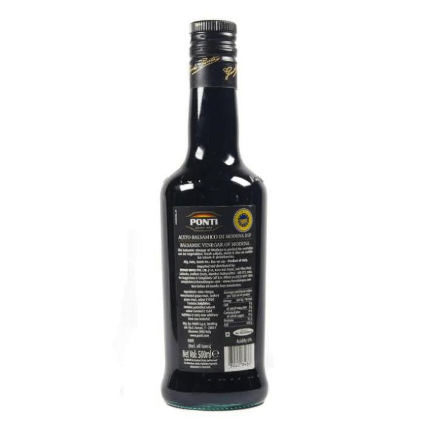 Ponti Organic Balsamic Vinegar, 250 ML