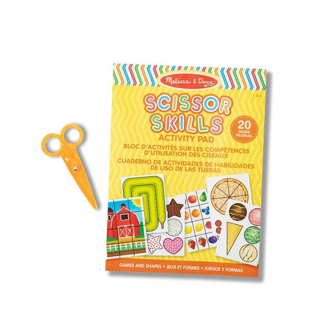 Set de Juego Melissa & Doug Cuaderno de actividades Tijeras