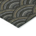 thumbnail image 4 of Addison Rugs Chantille Indoor/Outdoor Transitional Geometric, Abstract Black Washable Rectangle Rug, 1'8" x 2'6", 4 of 6
