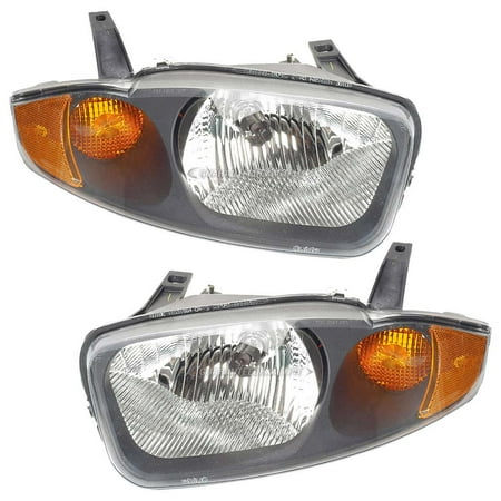 Pair New Left Right Headlight Embly For Chevrolet Cavalier 2003 Pair New Left Right Headlight Embly For Chevrolet Cavalier 2003 2004 2005
