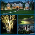 thumbnail image 5 of Solar Lights Outdoor Waterproof, Solar Spot Lights- 2 Pack/4 Mode LED Spotlights 2-in-1 Auto On/Off Powered Landscape Lighting for Outside Yard Wall Garden Path Driveway, Cool White, 5 of 7