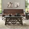 Better Homes & Gardens Granary Modern Farmhouse Coffee Table, Dark