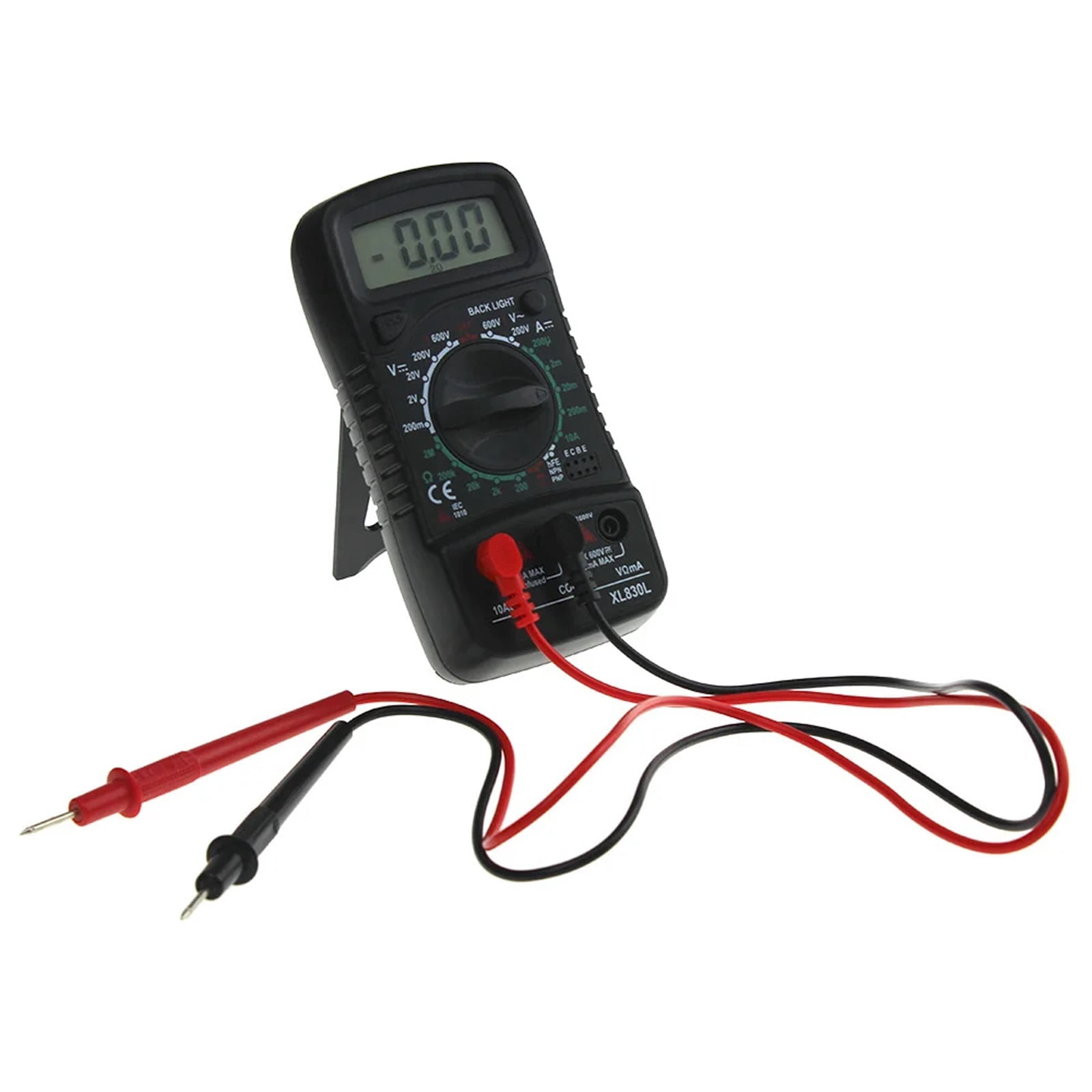 10Pcs/lot Digital Multimeter Measuring Instruments AC DC Voltage Meter Multi Tester Voltmeter 3 In 1 For Electrician XL830L ,High Accuracy