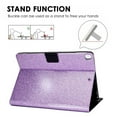 thumbnail image 3 of Dteck Case for iPad 10.2-inch 9th Generation 2021,Magnetic Bling Glitter PU Leather Card Holder Wallet Folio Kickstand Shockproof Cover for iPad 8th/7th Gen 10.2",Purple, 3 of 5