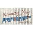thumbnail image 2 of Deiter, Lori 32x18 White Modern Wood Framed Museum Art Print Titled - Laundry Day, 2 of 4
