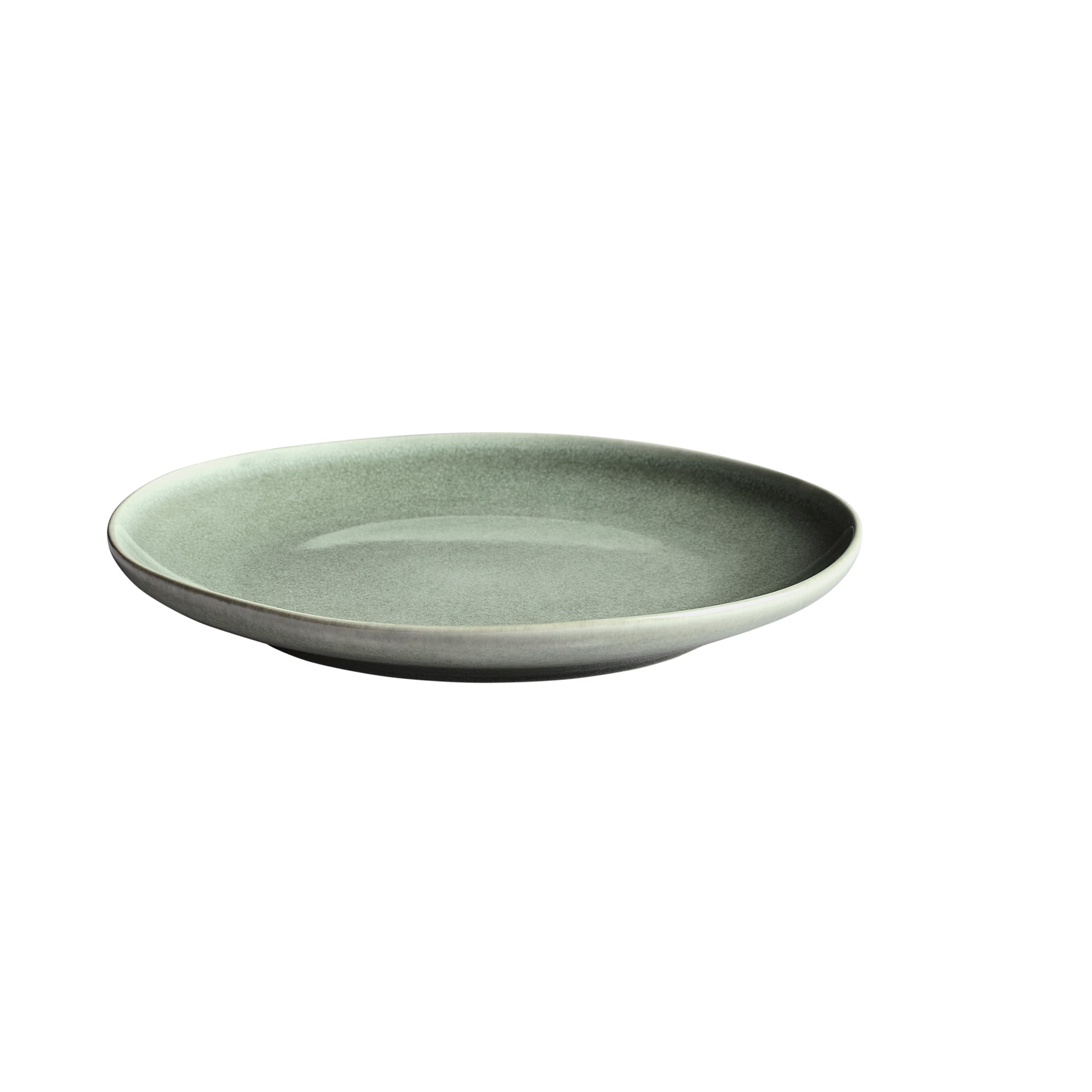 Better Homes & Gardens Brooks 12-Piece Stoneware Dinnerware Set, Green