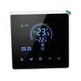 thumbnail image 1 of Digital Thermostat, 4500W WiFi Programmable Heating Temperature Control Thermostat with Touchscreen for  Store, AC 90V to 240V, K2RH3A, 1 of 8