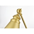thumbnail image 5 of Living District Ledger 1-Light Metal Swing Arm Wall Sconce in Brass, 5 of 7
