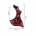thumbnail image 4 of 1 Autocollant de Protection pour Médiator de Guitare Acoustique Folklorique Professionnelle - Taille Ks, 4 of 4