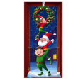 thumbnail image 4 of Christmas Front Door Cover Elastic, 35.43 * 78.74''Christmas Door Cover Cloth with Elastic, 2025 New Christmas Front Door Decorations, Elastic Fabric Door Cover Christmas for Festive Party Home Decor, 4 of 4