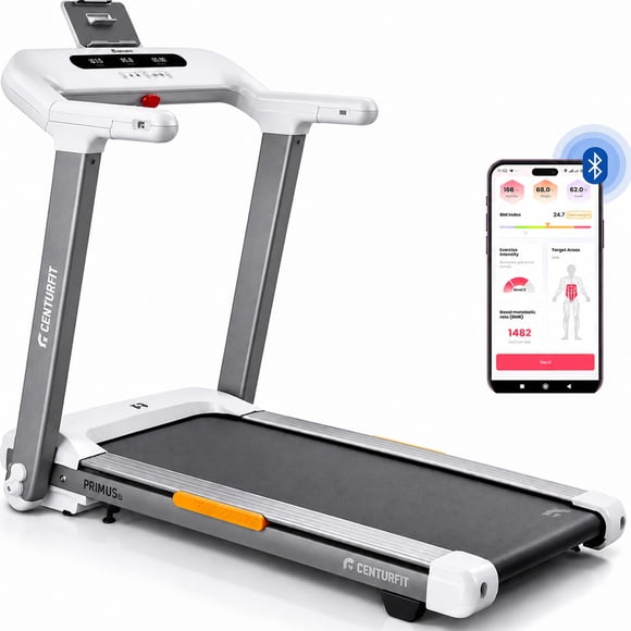 Caminadora Electrica 2.5 HP Plegable 15km/h Pro Pulso Biometrico Bluetooth App Centurfit