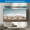 thumbnail image 6 of Mount-It! No Stud Sound Bar Wall Mount, Soundbar Speaker Wall Mount, Easy Mount, Lifetime Warranty, 6 of 10