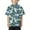 Green, variant on SRZYMJ Kids Boys Button Down Hawaiian Shirt Short Sleeve, Kids Summer Beach Hawaiian Shirts for Boys Green 8-9 Years