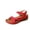 Red_002, variant on Domuza Orthopedic Sandals for Women Arch Support Flat Wedge Sandals Wide Slip on Non Slip Work Shoes Soft 2026 New Foam Shoes Black 8.5（EU-41）