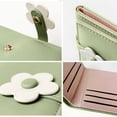 thumbnail image 3 of Porte-monnaie en Cuir PU Imprimé Fleur, 3 of 5