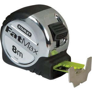 8M Tape Measure - Range - Shockproof Case - Tape Lock - 3 Rivet Multigrip Hook - Blade Armor Coating - Ultra Thick Tape - Mylar Coating
