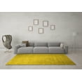thumbnail image 3 of Ahgly Company Indoor Rectangle Oriental Yellow Industrial Area Rugs, 2' x 4', 3 of 4