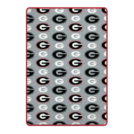 Pegasus Georgia Bulldogs 66" x 95" Oversized Logo Roll Ultra Cozy Blanket
