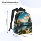 thumbnail image 2 of Disketp Valley River Dinosaur Mochila Ligera Clásica con Múltiples Bolsillos, Mochila Casual para Hombre y Mujer, Ideal para Escuela, Trabajo y Viajes, 2 of 6