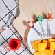 thumbnail image 4 of Tenedores De Frutas De Postre De Navidad Pastel Postre Tenedor Ensalada Ligera Tenedor De Fruta Ensalada Comida Vajilla Accesorios Ehuebsd Libre de BPA, 4 of 8